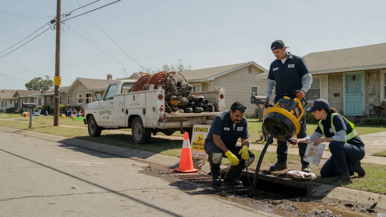 Drain Cleaning in Santa Rosa, TX near me